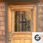 Rock-T-Shirts | Group Walk Fensteraufkleber (Haustür)