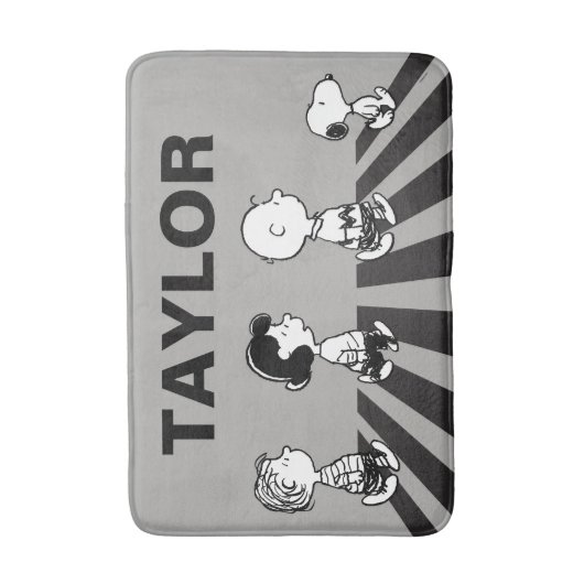 Rock-T-Shirts | Group Walk | Name hinzufügen Badematte (Vorderseite Vertikal)