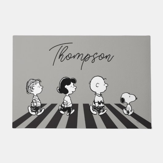 Rock-T-Shirts | Group Walk | Name hinzufügen Fußmatte (Vorderseite)