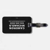 Rock-T-Shirts | Group Walk | Name hinzufügen Gepäckanhänger (Rückseite horizontal)