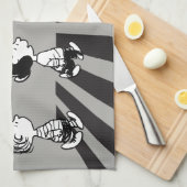 Rock-T-Shirts | Group Walk | Name hinzufügen Geschirrtuch (Viertel Falte)