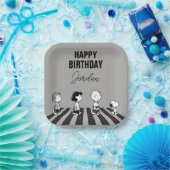 Rock-T-Shirts | Group Walk | Name hinzufügen Pappteller (Party)