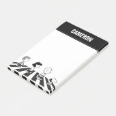 Rock-T-Shirts | Group Walk | Name hinzufügen Post-it Klebezettel (angewinkelt)