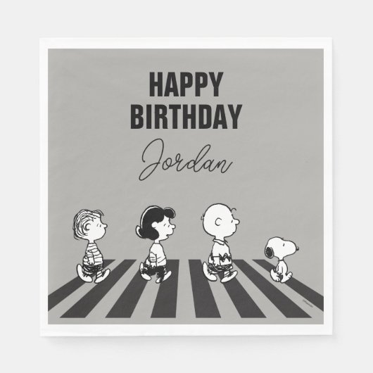 Rock-T-Shirts | Group Walk | Name hinzufügen Serviette (Vorderseite)