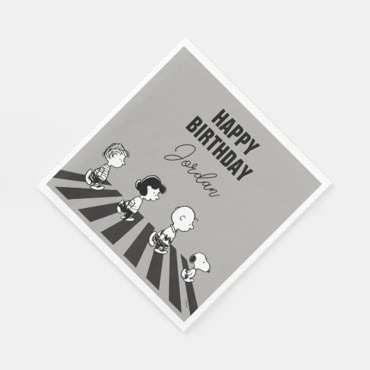 Rock-T-Shirts | Group Walk | Name hinzufügen Serviette (Ecke)