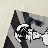 Rock-T-Shirts | Group Walk | Name hinzufügen Strandtuch (Beispiel)