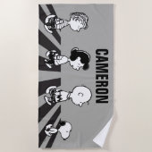 Rock-T-Shirts | Group Walk | Name hinzufügen Strandtuch (Vorderseite)