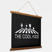 Rock-T-Shirts | Group Walk Wandteppich Mit Holzrahmen (Gewinkelt)