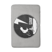 Rock-T-Shirts | Snoopy Howling Badematte (Vorderseite Vertikal)