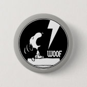 Rock-T-Shirts | Snoopy Howling Button (Vorderseite)