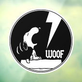 Rock-T-Shirts | Snoopy Howling Fensteraufkleber (Blatt 3)