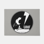 Rock-T-Shirts | Snoopy Howling Fußmatte (Vorderseite)