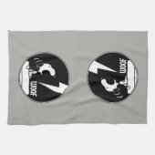 Rock-T-Shirts | Snoopy Howling Geschirrtuch (Horizontal)