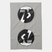 Rock-T-Shirts | Snoopy Howling Geschirrtuch (Vertikal)