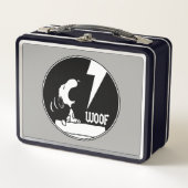 Rock-T-Shirts | Snoopy Howling Metall Brotdose (Vorderseite)