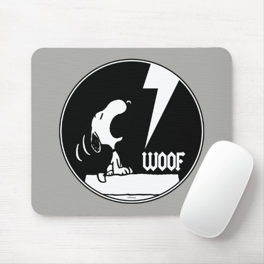 Rock-T-Shirts | Snoopy Howling Mousepad (Mit Mouse)