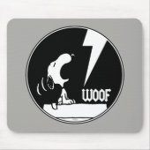 Rock-T-Shirts | Snoopy Howling Mousepad (Vorne)