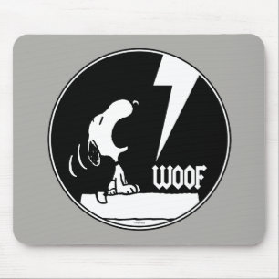 Rock-T-Shirts   Snoopy Howling Mousepad