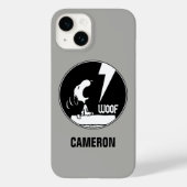 Rock-T-Shirts | Snoopy Howling | Name hinzufügen Case-Mate iPhone Hülle (Rückseite)