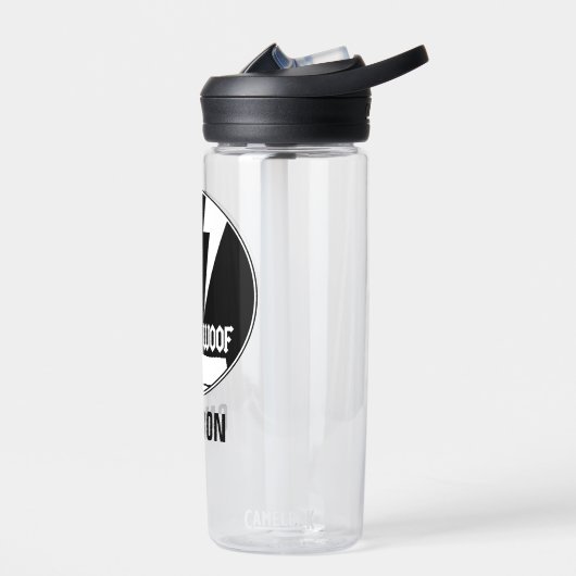 Rock-T-Shirts | Snoopy Howling | Name hinzufügen Trinkflasche (Links)