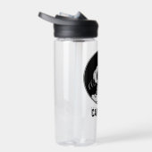 Rock-T-Shirts | Snoopy Howling | Name hinzufügen Trinkflasche (Rechts)