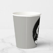 Rock-T-Shirts | Snoopy Howling Pappbecher (Rechts)