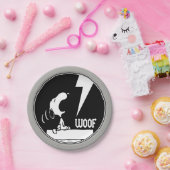 Rock-T-Shirts | Snoopy Howling Pappteller (Party)