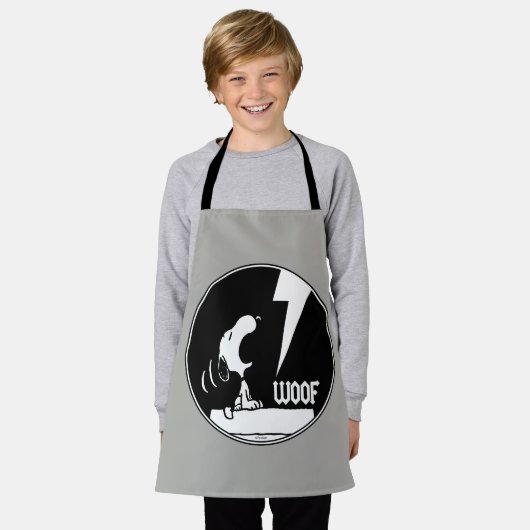 Rock-T-Shirts | Snoopy Howling Schürze (Getragen)