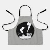 Rock-T-Shirts | Snoopy Howling Schürze (Vorderseite)