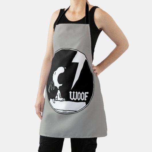 Rock-T-Shirts | Snoopy Howling Schürze (InSitu)