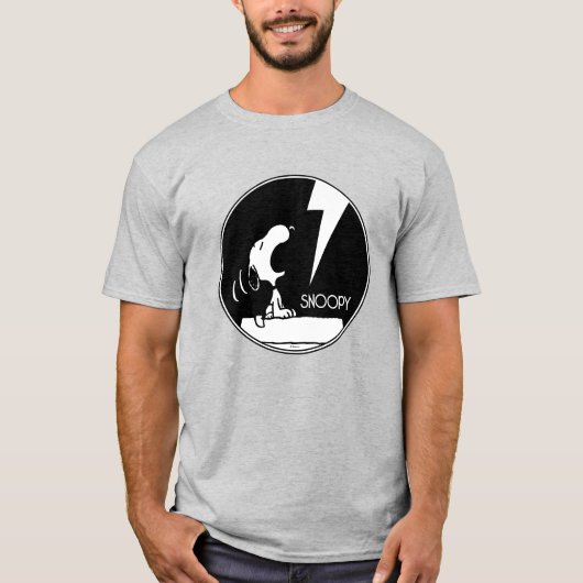 Rock-T-Shirts | Snoopy Howling T-Shirt (Vorderseite)
