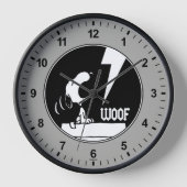 Rock-T-Shirts | Snoopy Howling Uhr (Vorderseite)