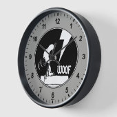 Rock-T-Shirts | Snoopy Howling Uhr (Winkel)