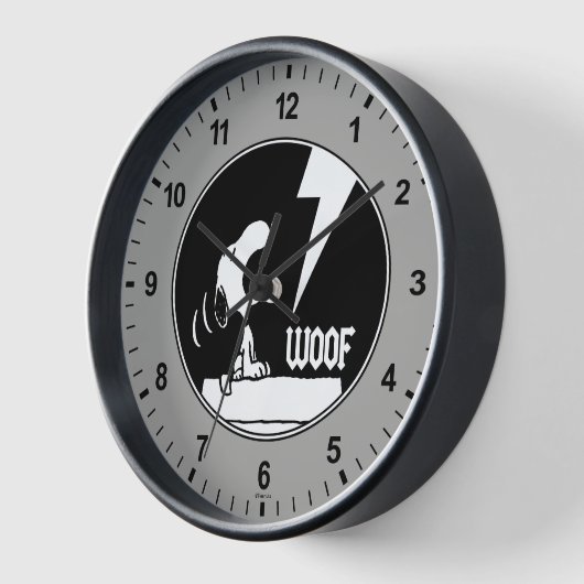 Rock-T-Shirts | Snoopy Howling Uhr (Winkel)