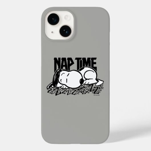Rock-T-Shirts | Snoopy Nickerchen Time Case-Mate iPhone Hülle (Rückseite)
