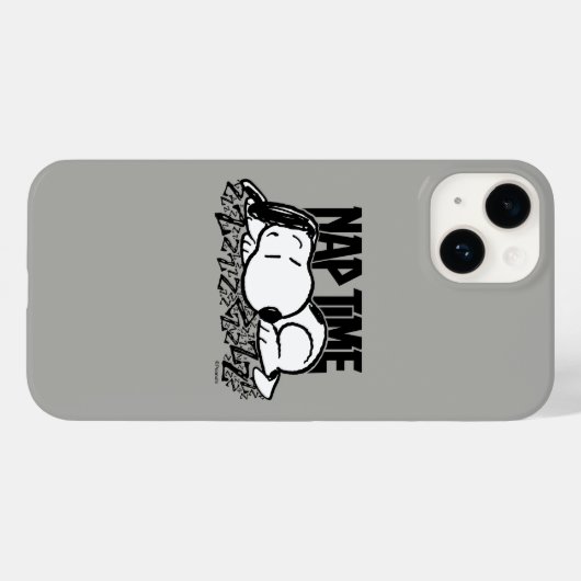 Rock-T-Shirts | Snoopy Nickerchen Time Case-Mate iPhone Hülle (Rückseite (Horizontal))