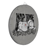 Rock-T-Shirts | Snoopy Nickerchen Time Dartscheibe (Vorderseite Links)