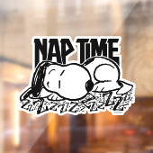 Rock-T-Shirts | Snoopy Nickerchen Time Fensteraufkleber (Blatt 2)