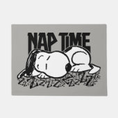 Rock-T-Shirts | Snoopy Nickerchen Time Fußmatte (Vorderseite)
