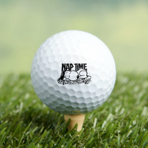 Rock-T-Shirts Snoopy Nickerchen Time Golfball