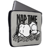 Rock-T-Shirts | Snoopy Nickerchen Time Laptopschutzhülle (Vorne Rechts)