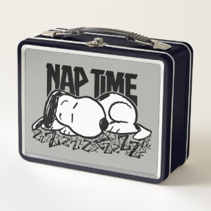 Rock-T-Shirts   Snoopy Nickerchen Time Metall Brotdose