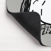 Rock-T-Shirts | Snoopy Nickerchen Time Mousepad (Ecke)