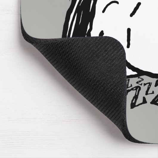 Rock-T-Shirts | Snoopy Nickerchen Time Mousepad (Ecke)