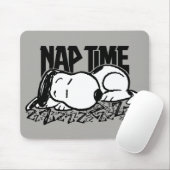 Rock-T-Shirts | Snoopy Nickerchen Time Mousepad (Mit Mouse)
