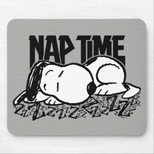 Rock-T-Shirts   Snoopy Nickerchen Time Mousepad