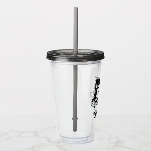 Rock-T-Shirts | Snoopy Nickerchen Time | Name hinz Acryltrinkbecher (Rechts)