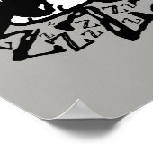 Rock-T-Shirts | Snoopy Nickerchen Time Poster (Ecke)