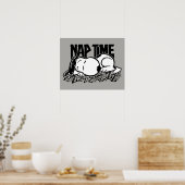 Rock-T-Shirts | Snoopy Nickerchen Time Poster (Küche)