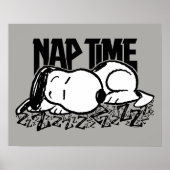 Rock-T-Shirts | Snoopy Nickerchen Time Poster (Vorne)